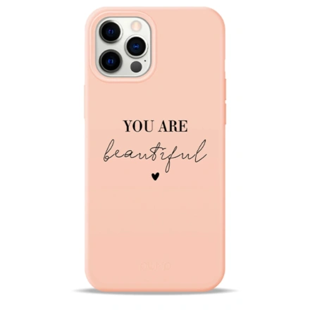 Чохол Pump Silicone Minimalistic Case for iPhone 12 Pro Max - You Are Beautiful (PMSLMN12(6.7)-13/128)